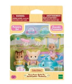 CALICO CRITTERS - AMIS DE LA GARDERIE - TRIO PISCINE AMUSANT